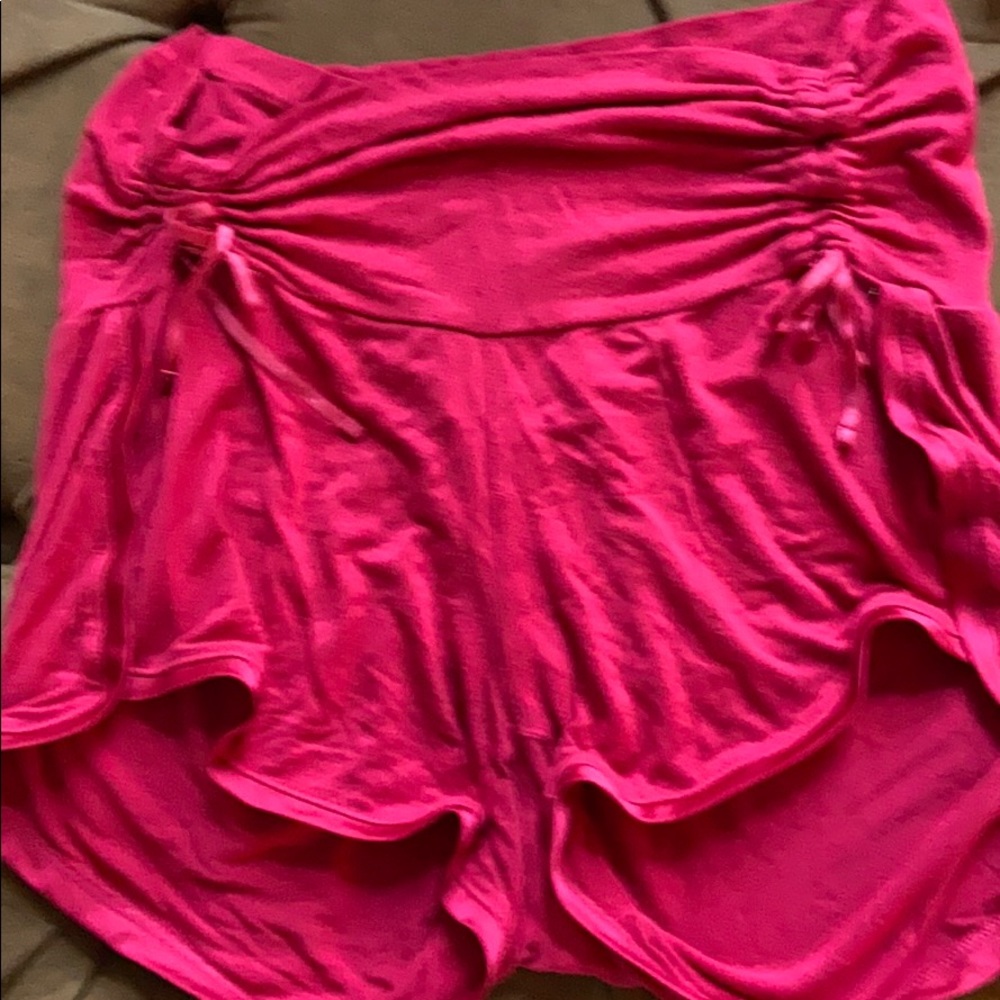Maternity pajama shorts